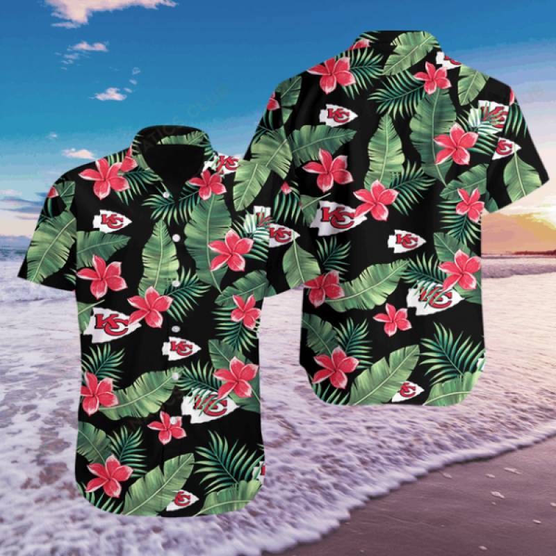 Kansas City Chiefs Flower Hawaii 3D Shirt With Shorts KSCC3D01170620