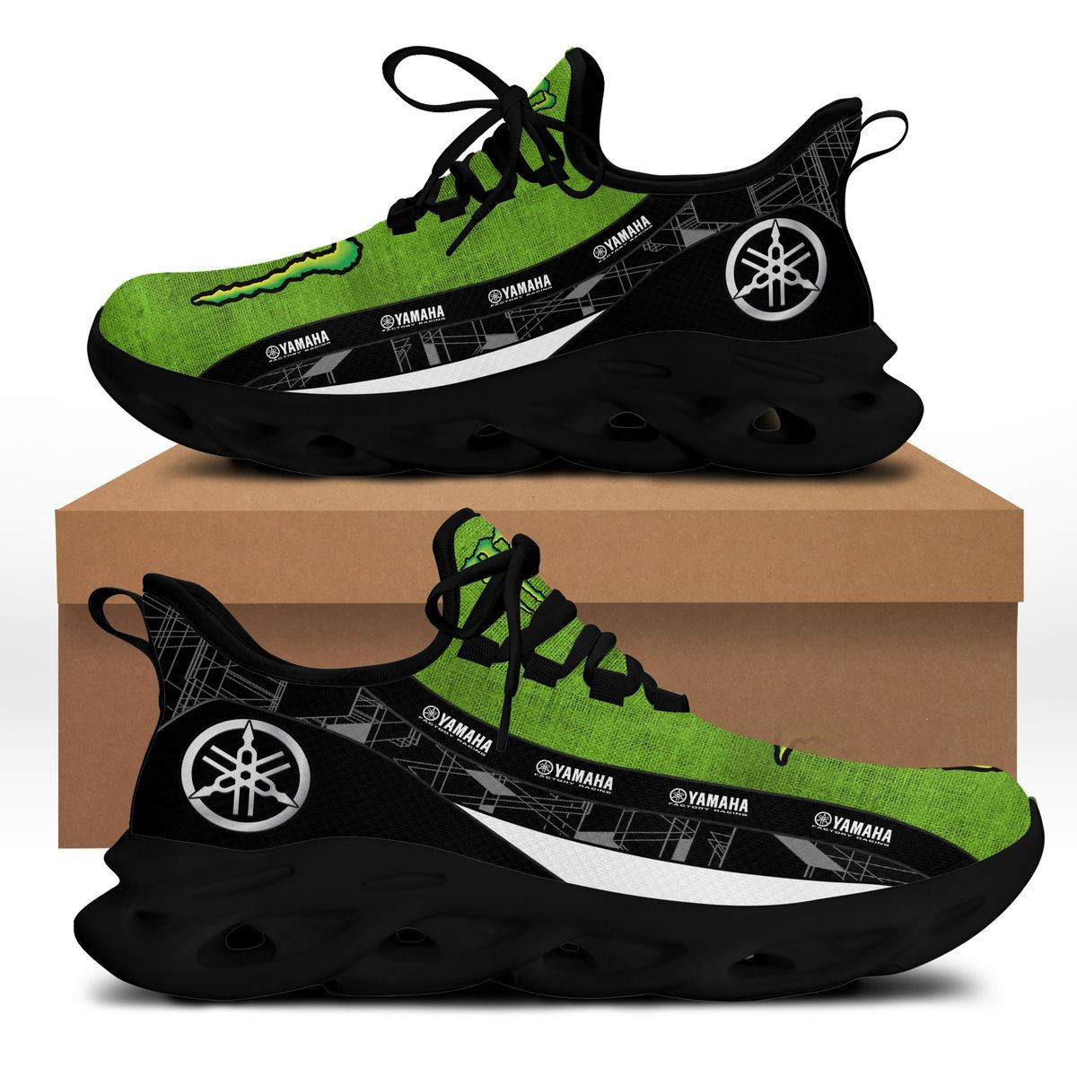 Yamaha Racing Ttt-Ht Bs Running Shoes Ver 1 (Green)