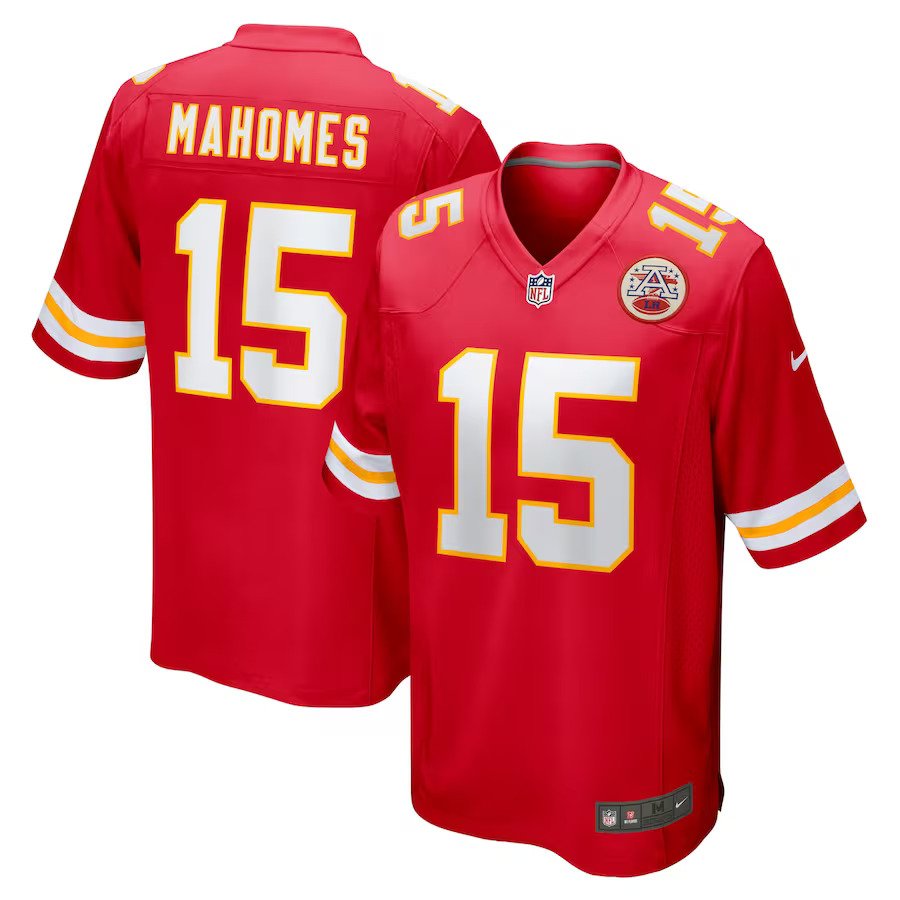 Patrick Mahomes Kansas City Chiefs Nike Game Jersey – Red