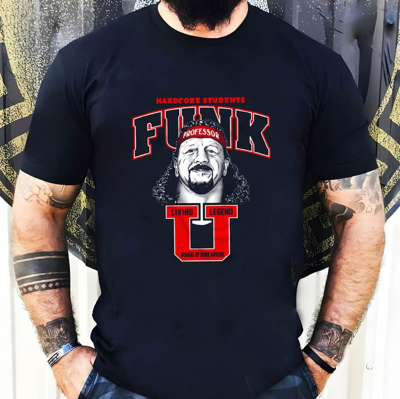 Terry Funk 1944-2023 Rip Shirt, Terry Funk The Greatest Of All Time Goat Wrestling T Shirt