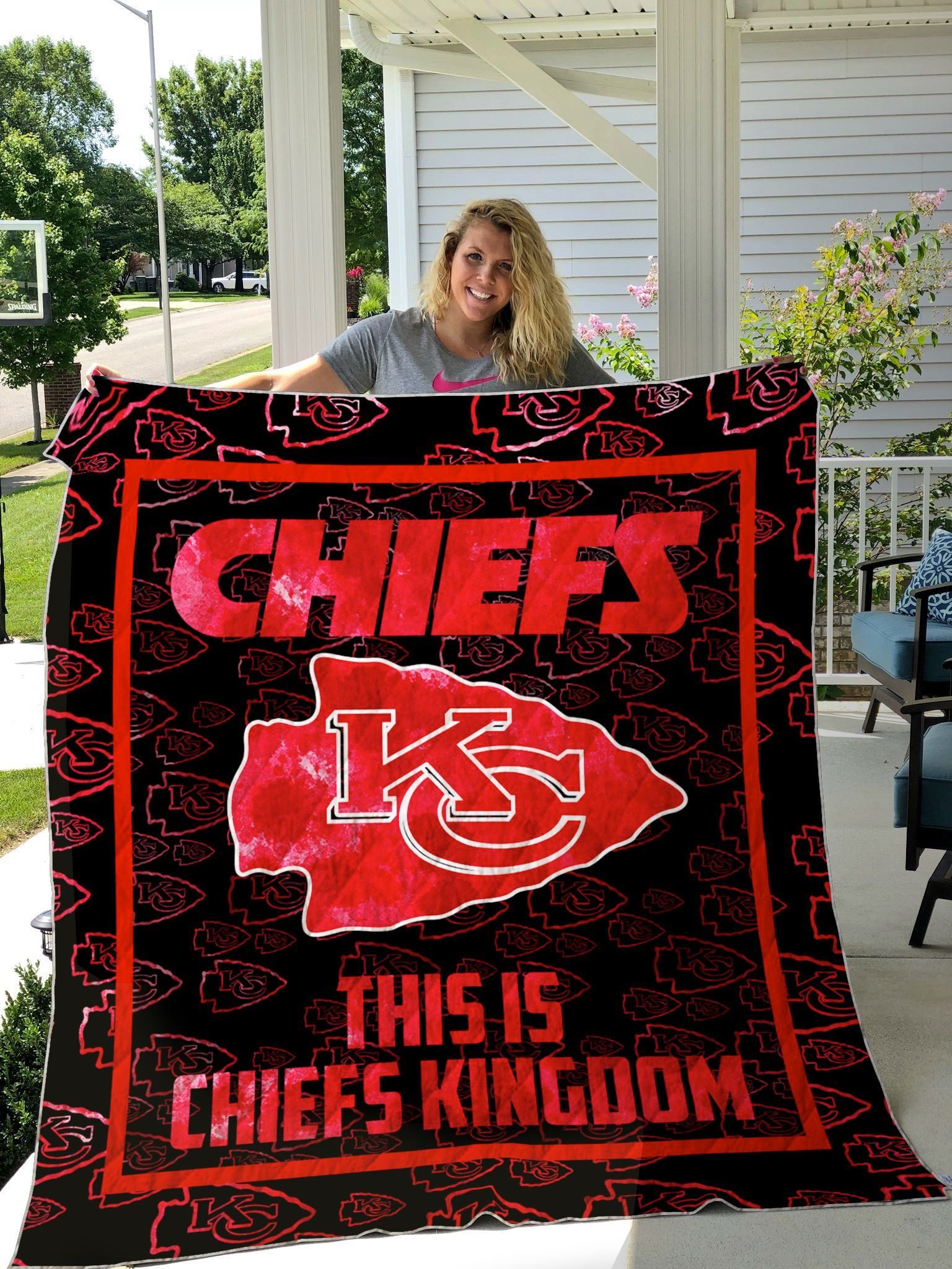 Kansas City Chiefs – This id Chiefs Kingdom Quilt W160905