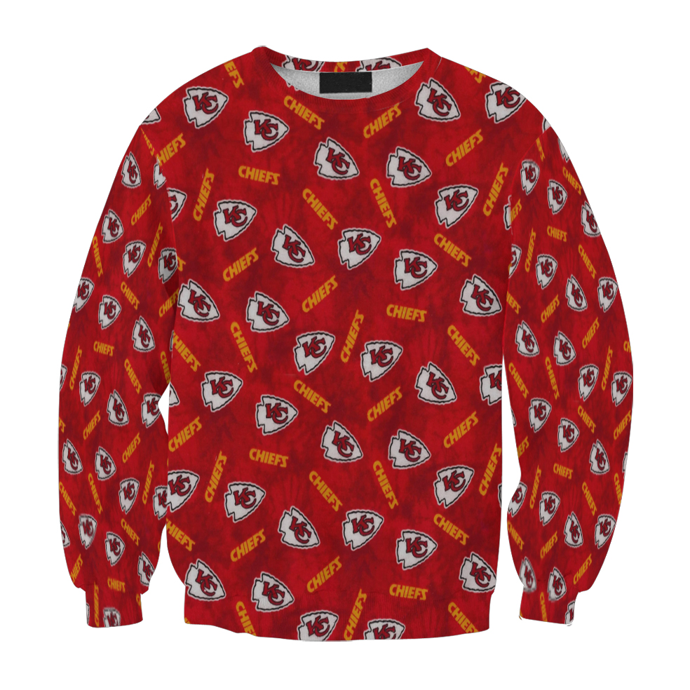 Kansas City Chiefs Emblem V11 Gift For Fan 3D Full Printing Sweatshirt