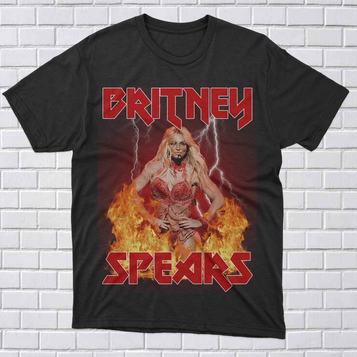 Britney Spears Shirt, Britney Spears 90s Vintage T-Shirt