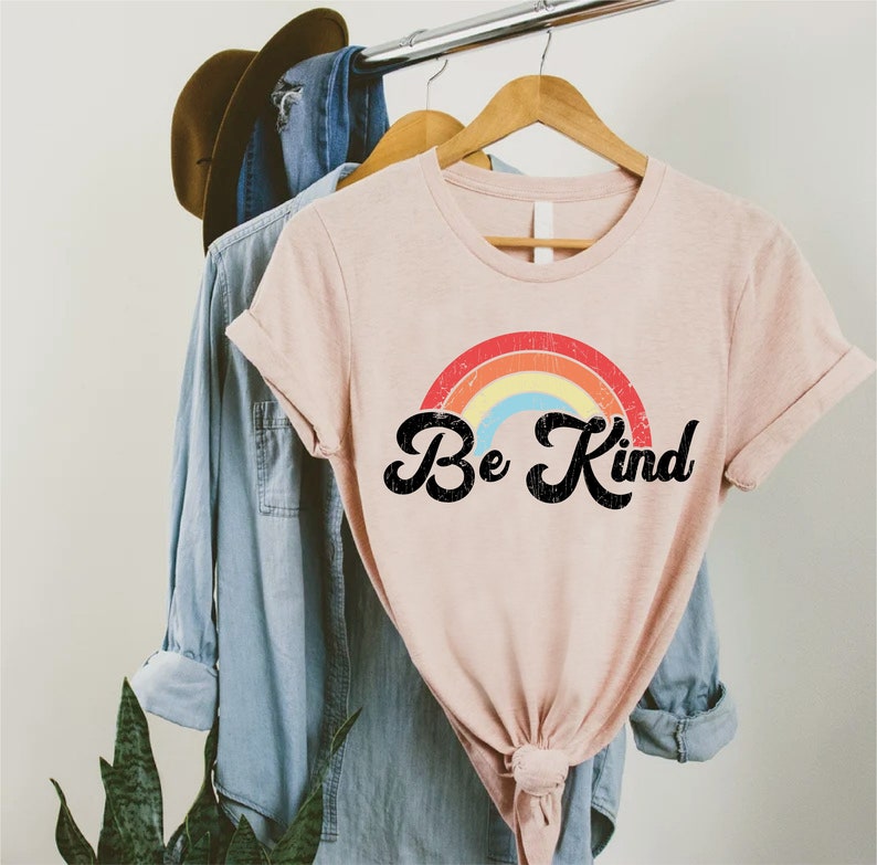 Be Kind Rainbow Shirt,Kindness Shirt,Womens Be Kind Tee,Unity Day Shirt,Anti-Bullying Shirt,Inspirational Tshirt,Positive Quotes,Teacher Tee