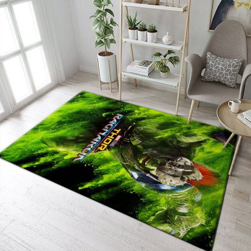 Thor Ragnarok Hulk Rug All Over Print Logo Custom Area Rug Carpet Full Sizes Home Living Rug Carpet Decor