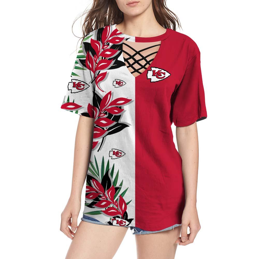 Kansas City Chiefs Women Summer T-Shirt