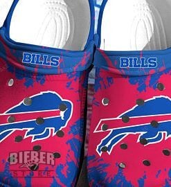 Buffalo Bills Crocs Crocband Clog  Clog Comfortable For Mens And Womens Classic Clog  Water Shoes  Comfortable