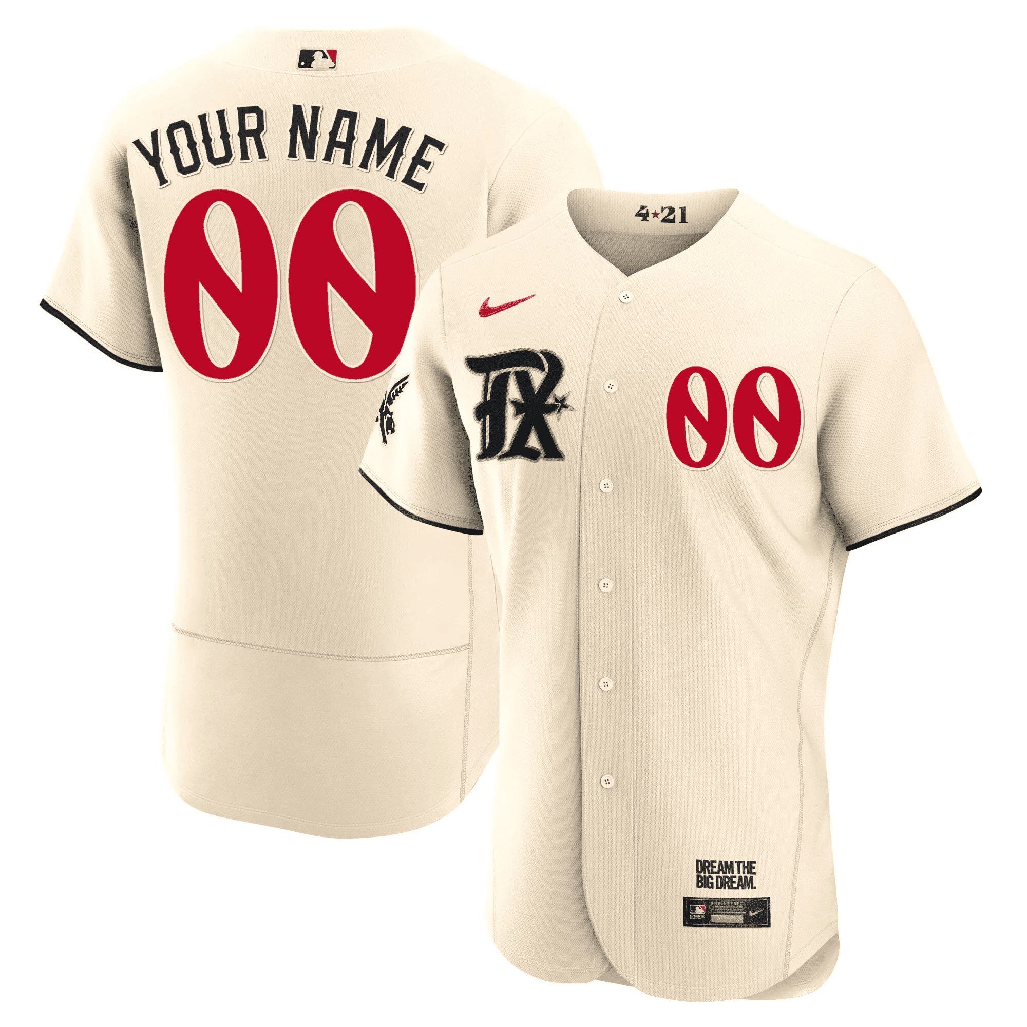 Texas Rangers 2023 City Connect Collection Custom Jersey – All Stitched