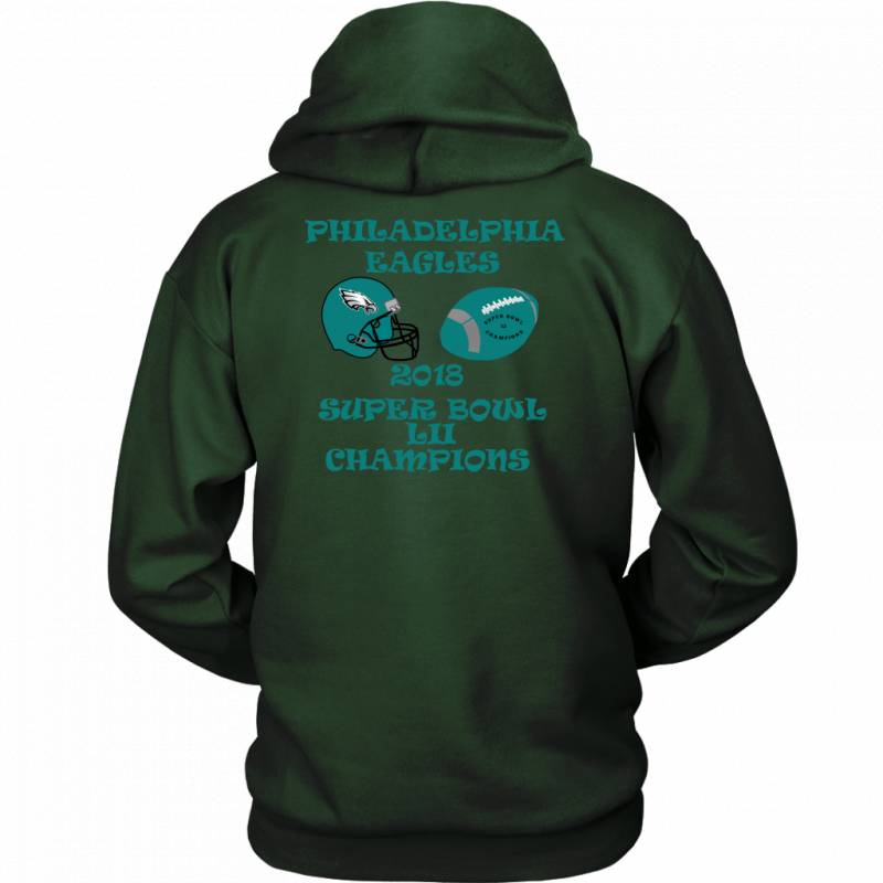 Philadelphia Eagles 2018 Super Bowl LII Champions Unisex Hoodie