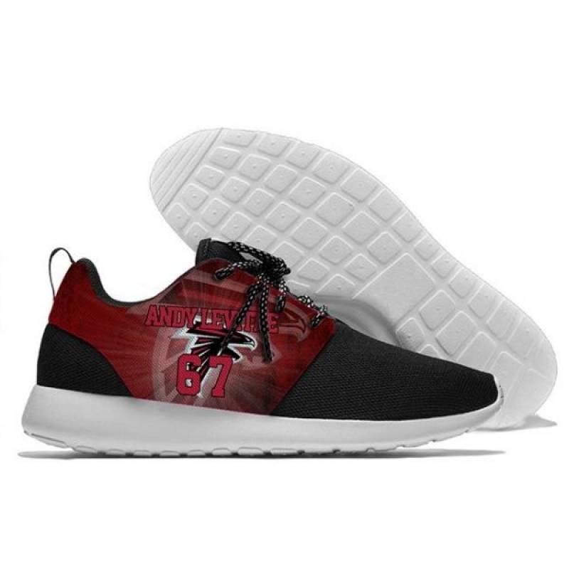 Andy Levitre 67 – Mens And Womens Atlanta Falcons Lightweight Sneakers, Falcons Running Shoes