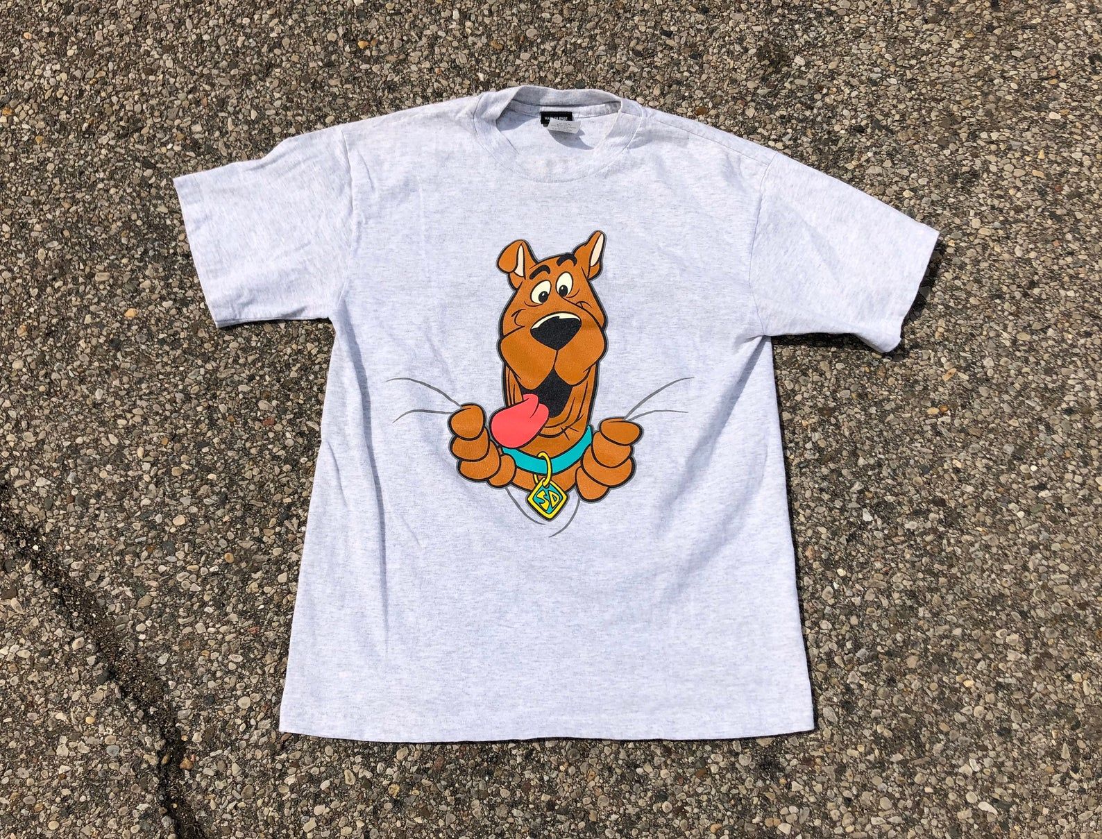 90s Scooby Doo Tee 1990s Scooby Doo Cartoon T-shirt Vintage Scooby Shirt