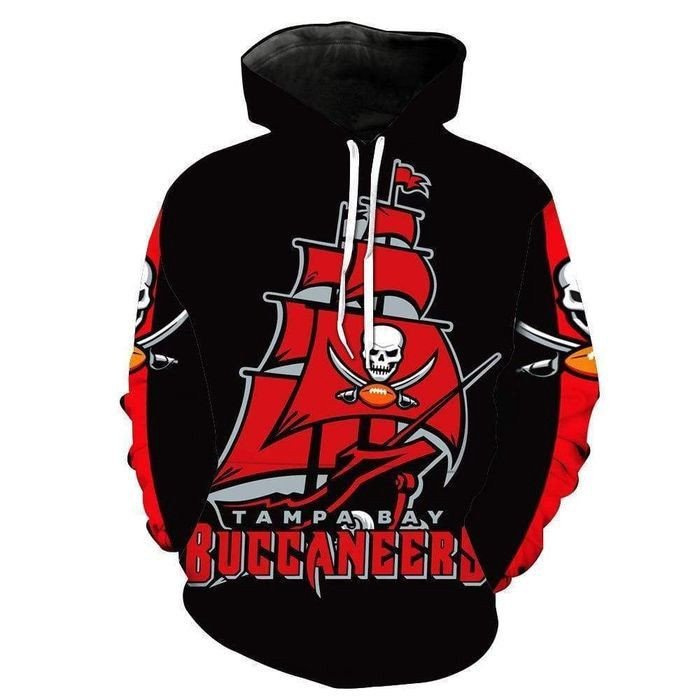 Tampa Bay Buccaneers Hooded 83 Unisex 3D Hoodie Gift For Fans