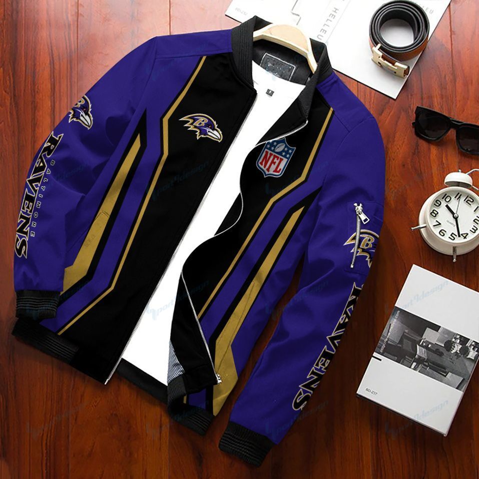 Baltimore Ravens Bomber Jacket 059