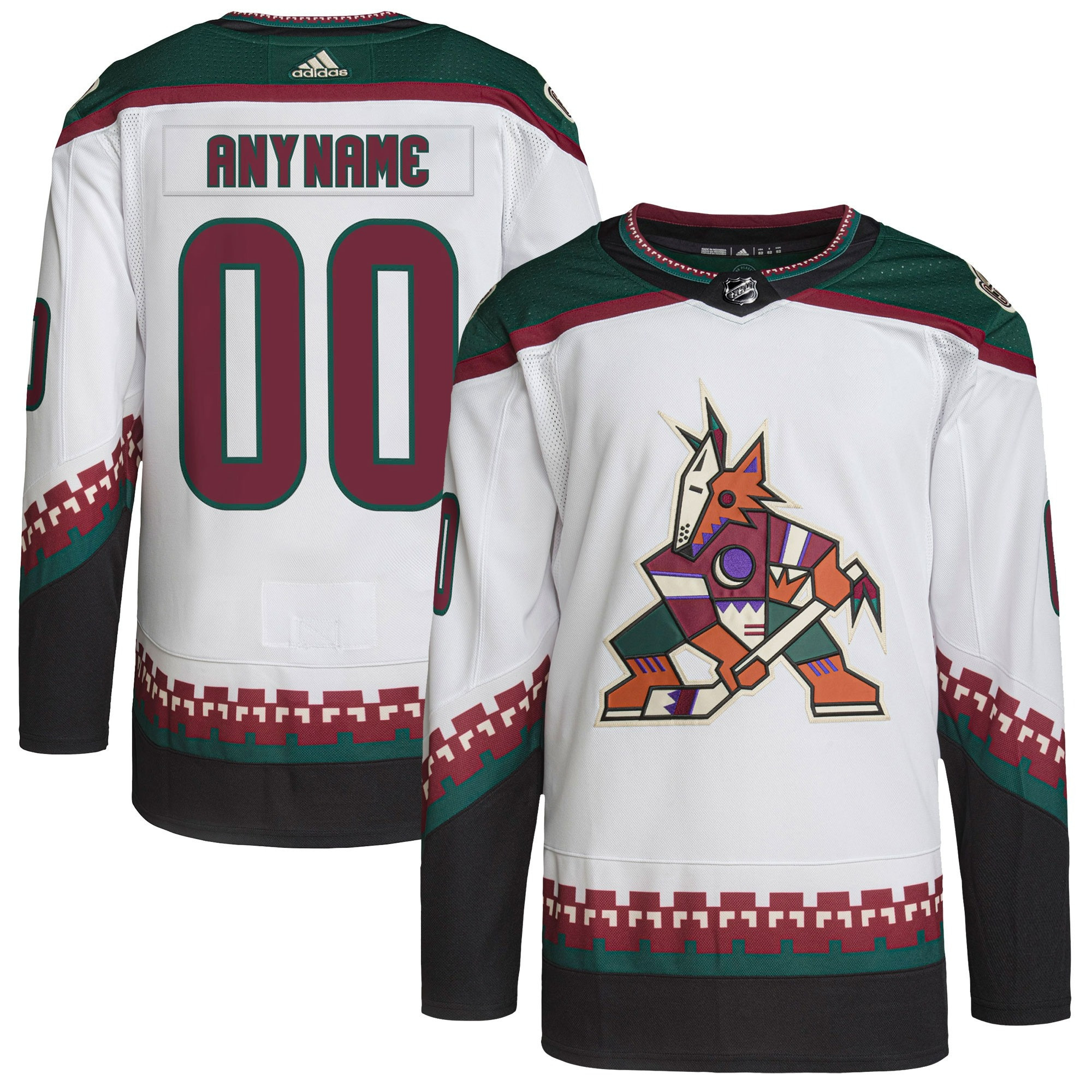 Arizona Coyotes Primegreen Custom Jersey – All Stitched