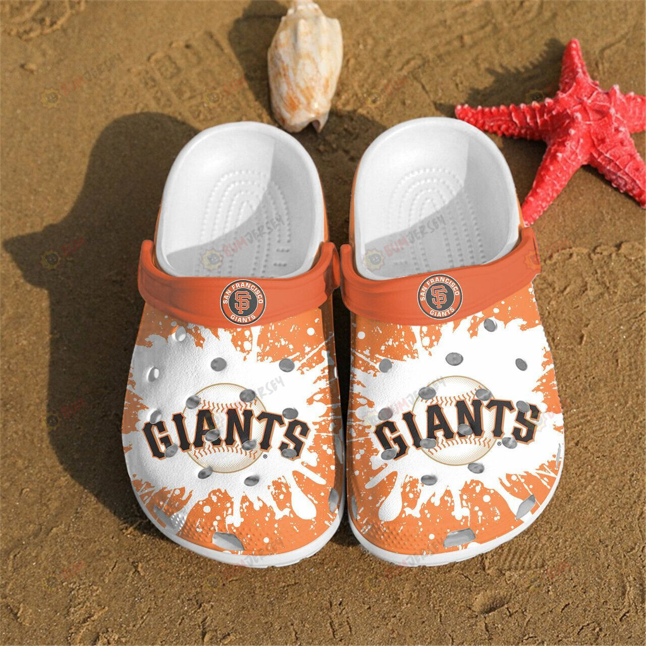 San Francisco Giants Football Team Crocs Crocband Clog Comfortable Water Shoes – Aop Clog