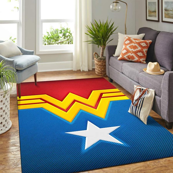 Wonder Woman Premium Carpet floor area rug – home decor – Bedroom Living Room decor