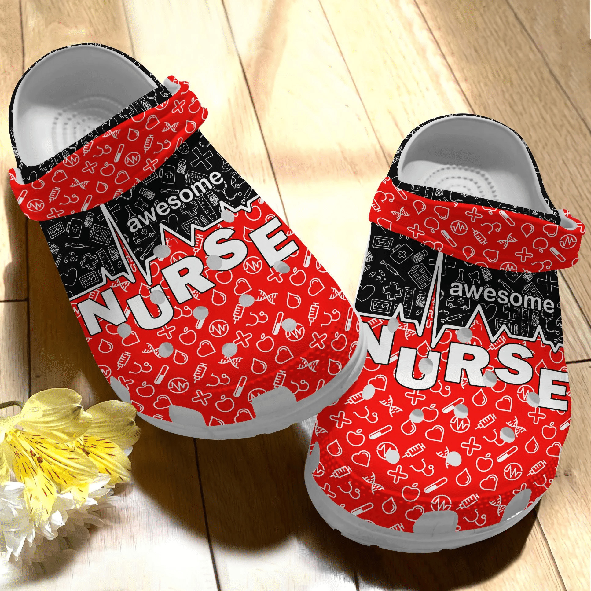 Awesome Nurses Shoes – Proud O …