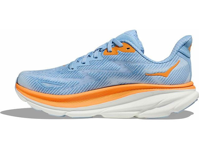 Hoka One One Clifton 9 Airy Blue Ice Water Shoes Sneakers SNK556873266