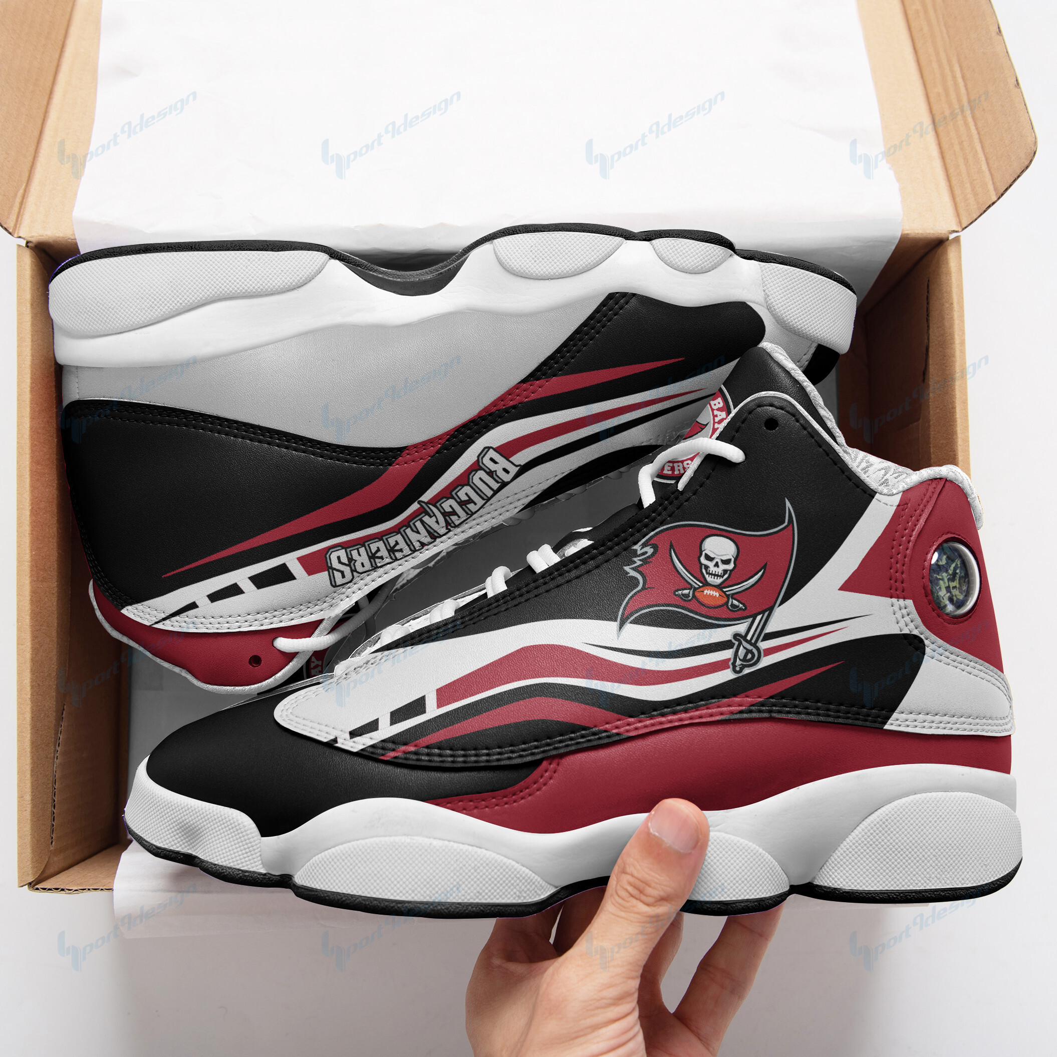 Tampa Bay Buccaneers Ajd13 Sneakers 1108