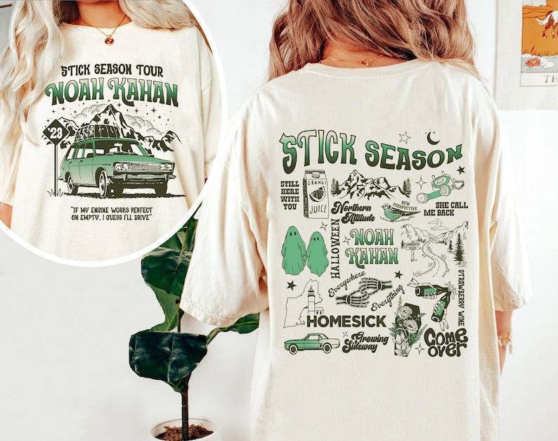 Noah Kahan Stick Season Tour 2023 Shirt For Fans For Men And Women