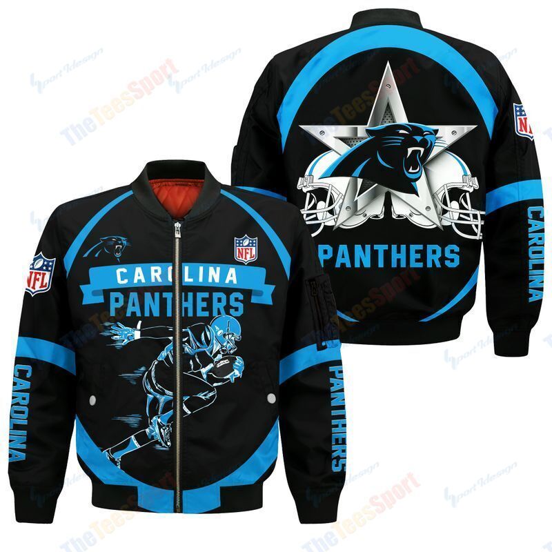 Carolina Panthers Bomber Jacket 64