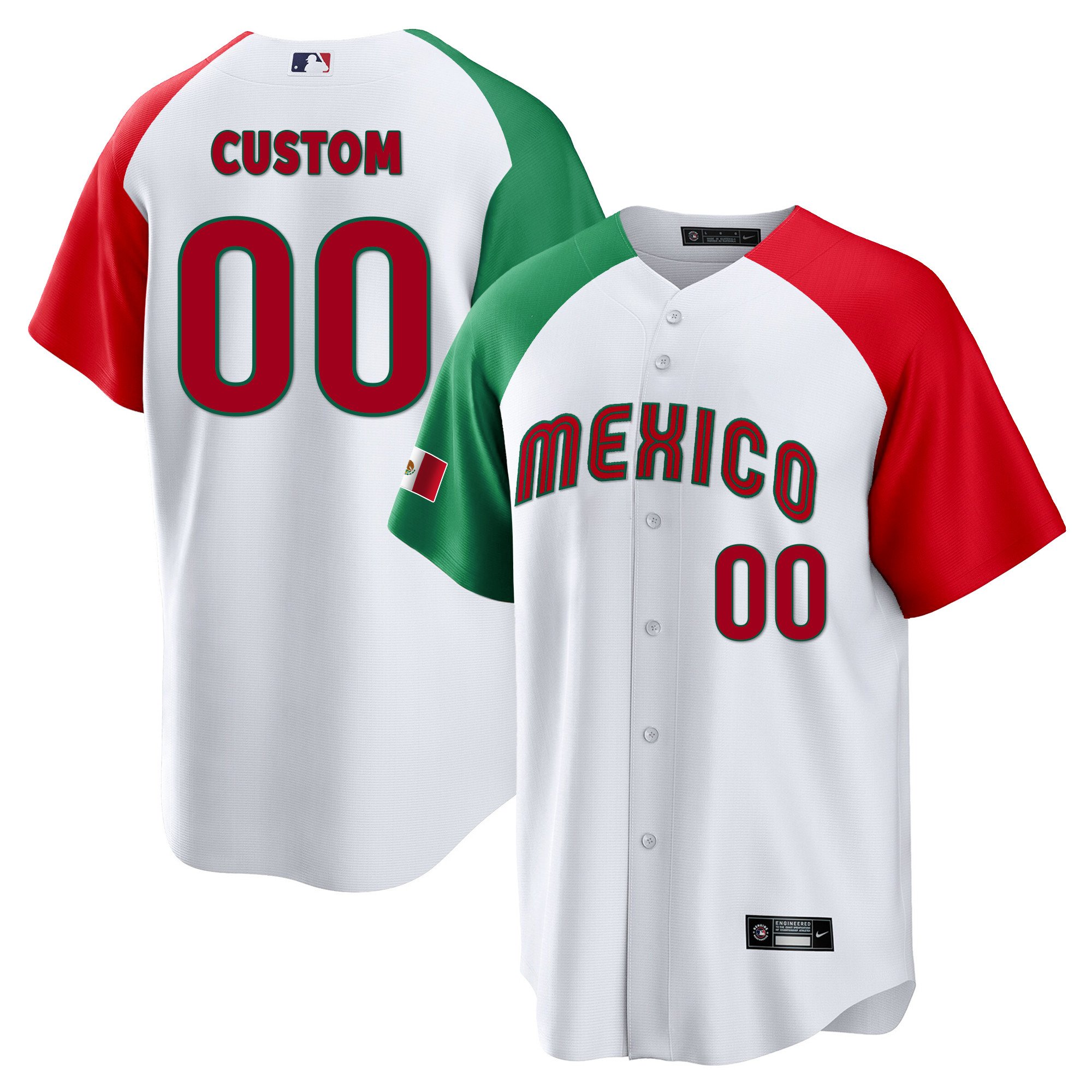 Mexico 2023 Alternate Baseball Custom Jersey All Stitched TXTrend Shop   6b10066ed61d3162c5abbdfac4496e48 