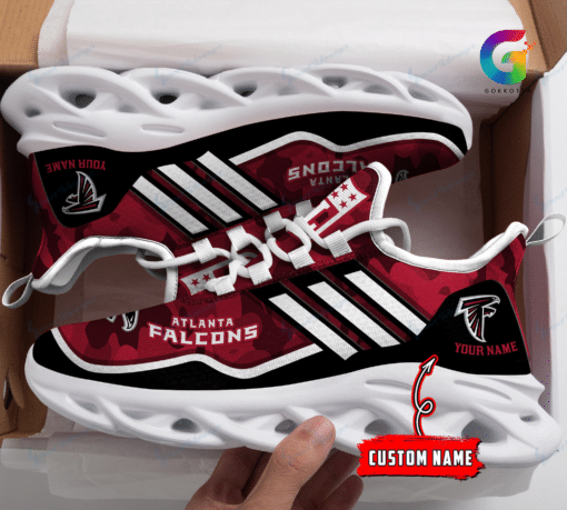 Atlanta Falcons Personalized Yezy Running Sneakers Bg331