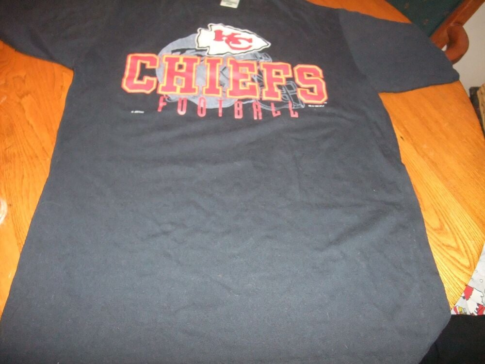 Vtg  Jostens Kansas City Chiefs Football T Shirt T