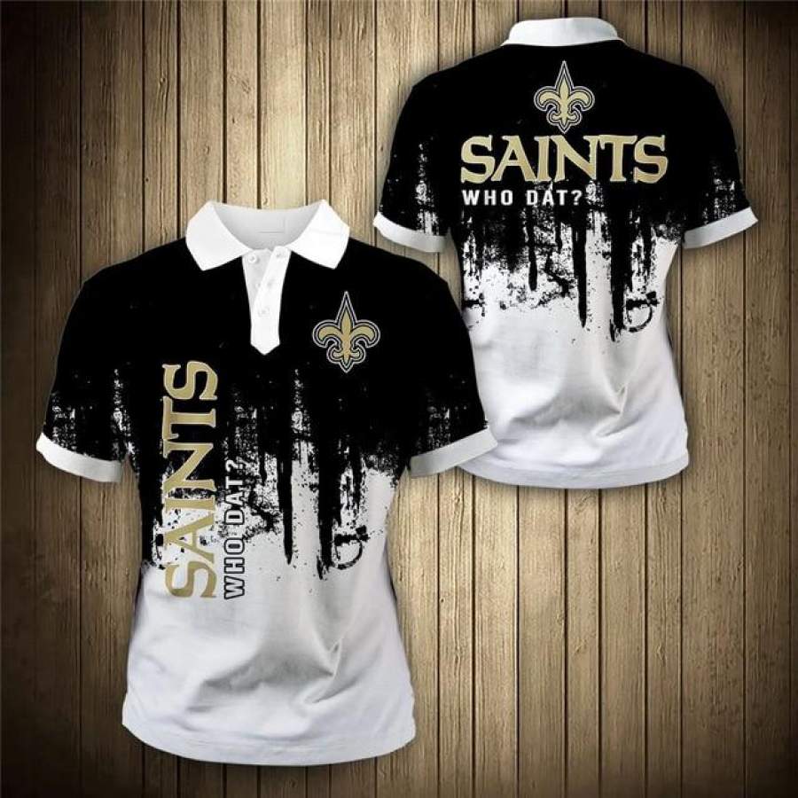 New Orleans Saints 3D Polo Shirt – Donelanetop Store