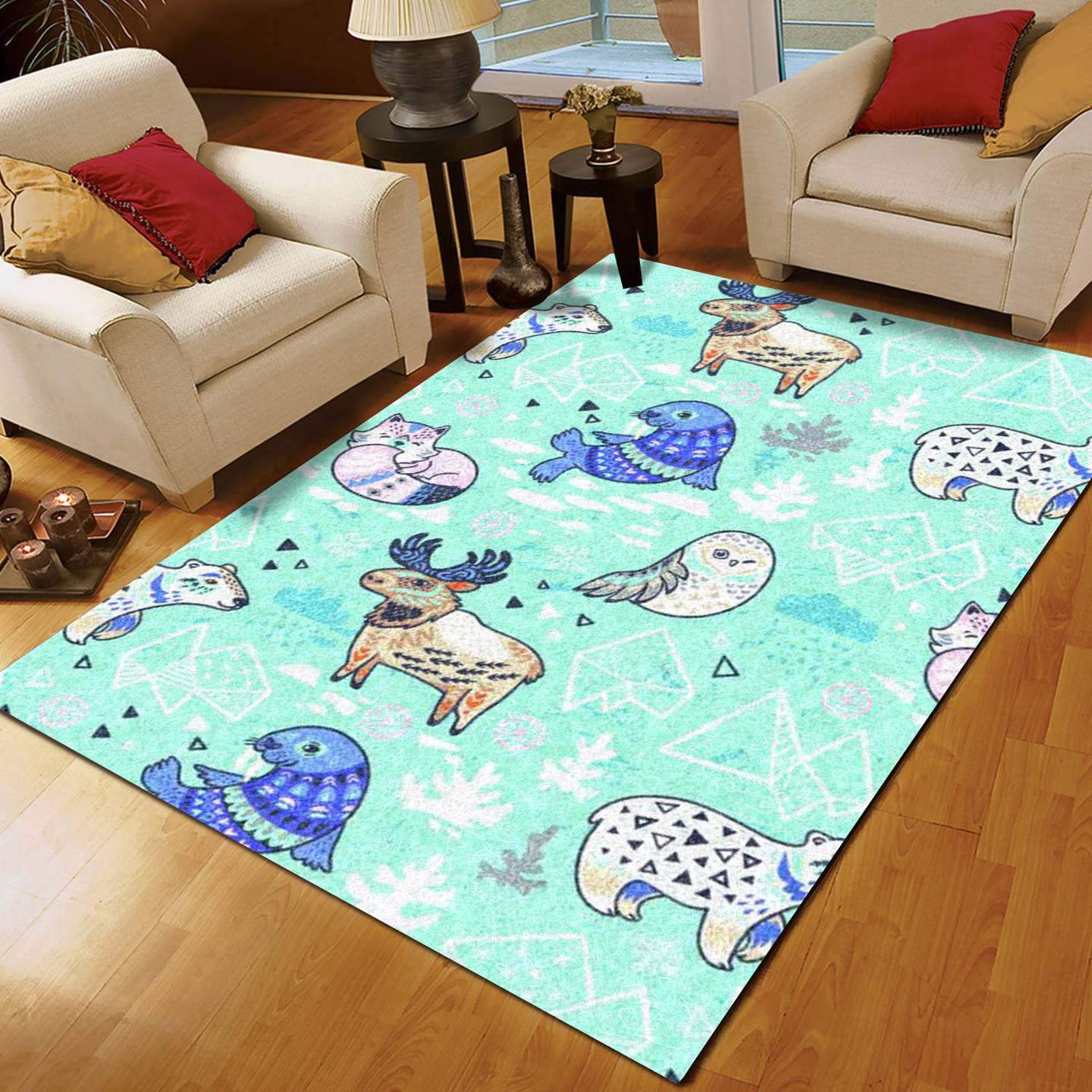 Winter Animal Rug Rcdd81F20118