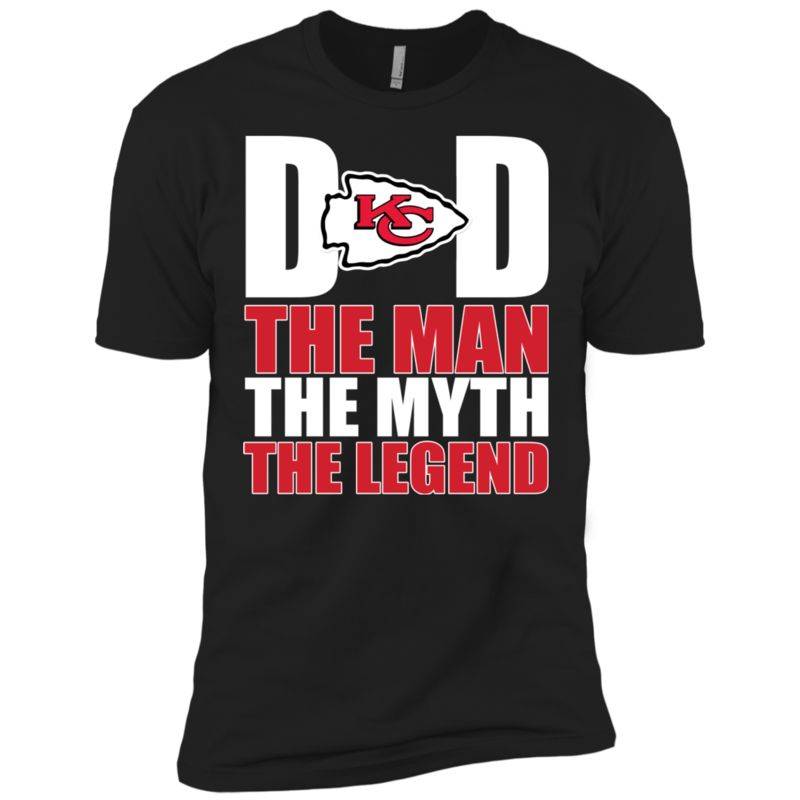 Kansas City Chiefs Dad The Man The Myth The Legend Shirt-father’s Day