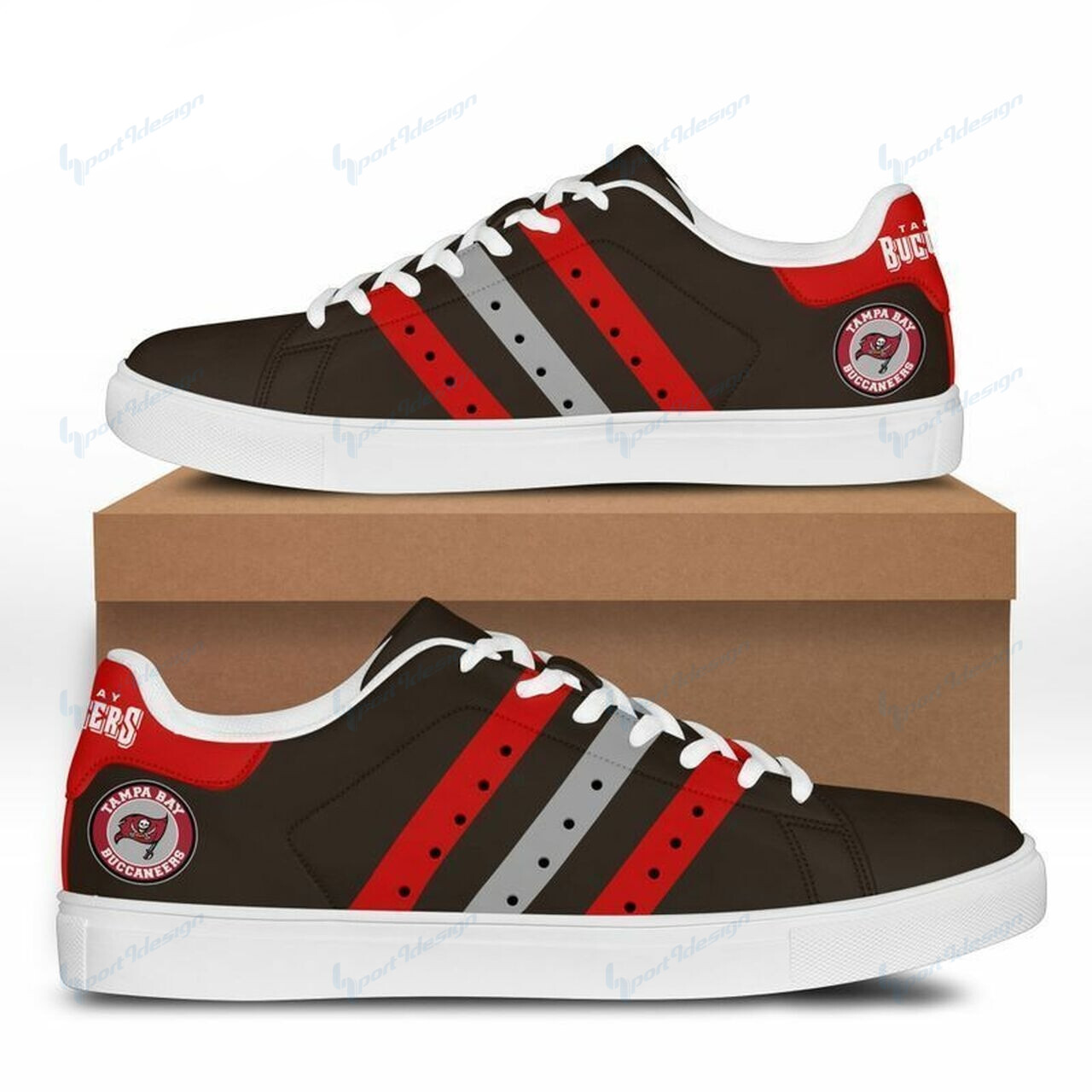 Tampa Bay Buccaneers Ss Custom Sneakers Bg53