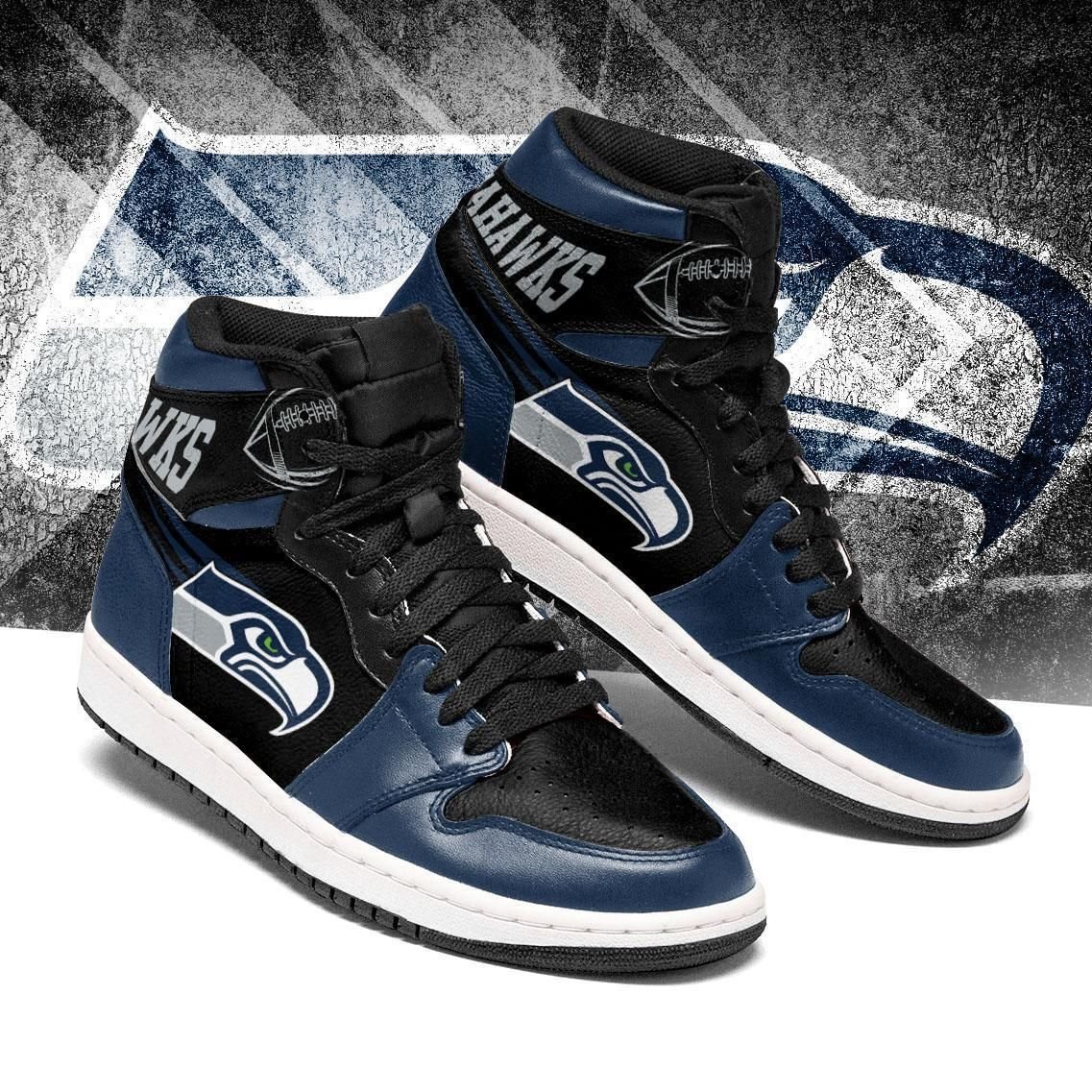 Seattle Seahawks Nfl Air Jordan Sneakersneakers Shoes Sport