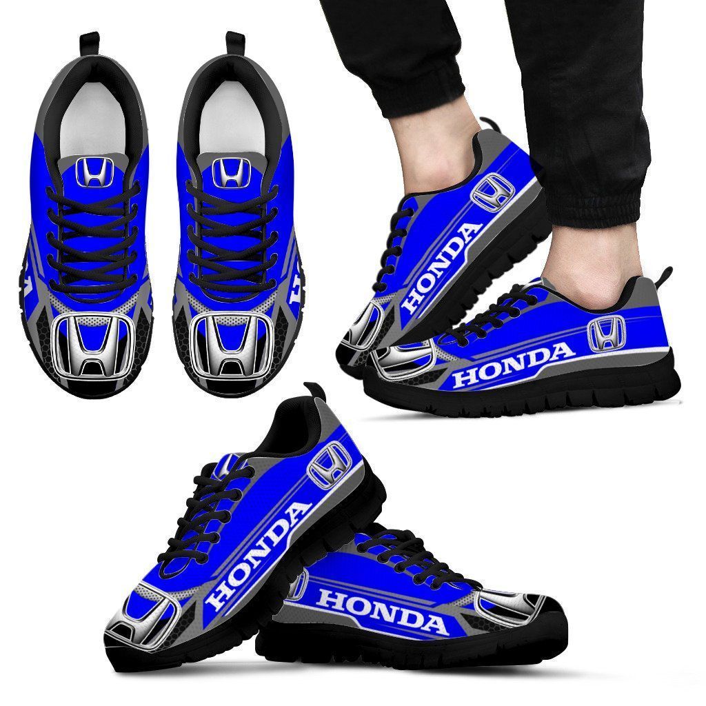 3D Printed Honda Nth-Hl Sneakers Ver 1 For Men & Women (Blue)