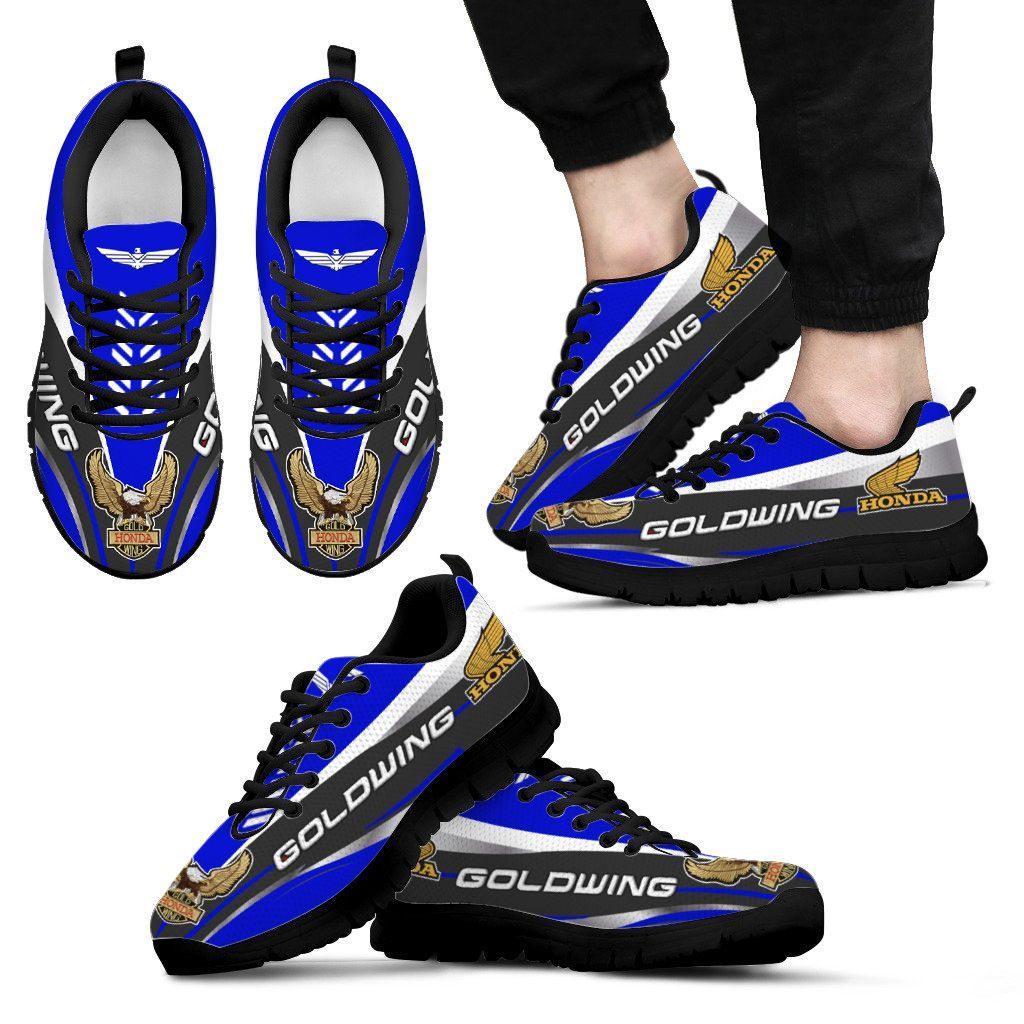 3D Printed Honda Gold Wing Lph-Ha Sneakers Ver2 For Men & Women (Blue)