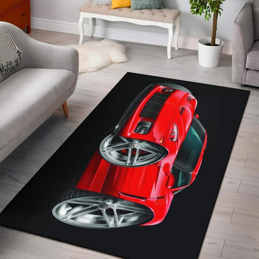 Z06 Chevrolet Corvette Area Rug Carpets