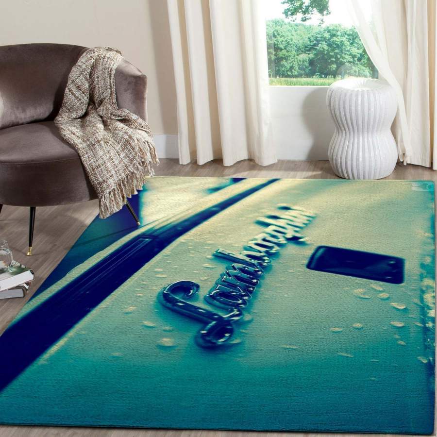 Lamborghini Logo SuperCars Area Rugs Living Room Carpet FN131211 Local Brands Floor Decor The US Decor