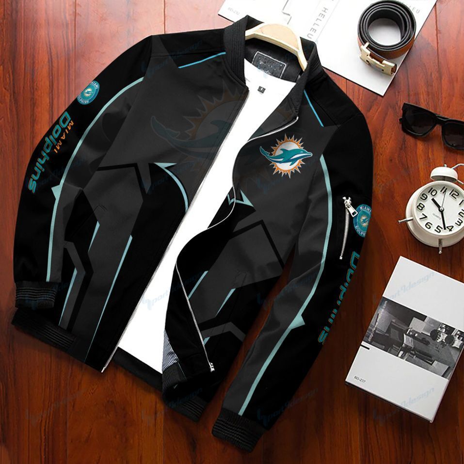 Miami Dolphins Bomber Jacket 300