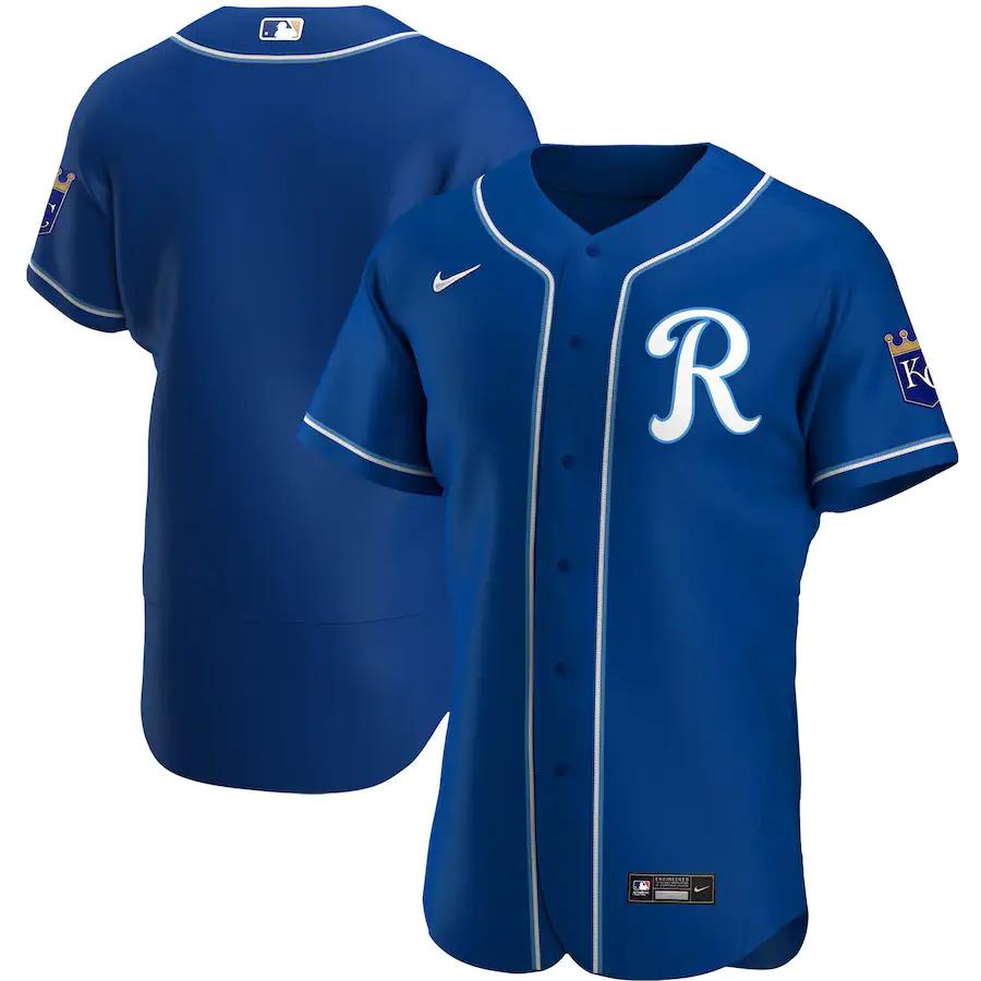 Kansas City Royals – Mens Royal Alternate Game Stitched Jersey – *Pick Your Player*