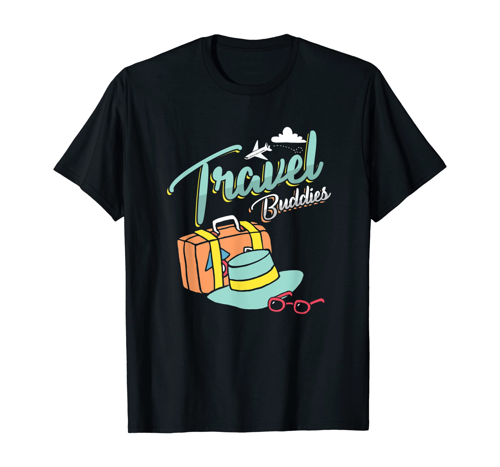 Travel Buddies Summer Getaway Vacation Traveling Traveler T-Shirt