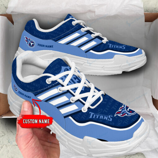 Tennessee Titans Personalized Chunky Sneakers 32