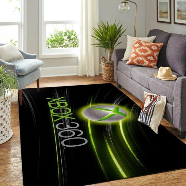 Xbox Console Game Art Home Decor Rectangle Area Rug 22