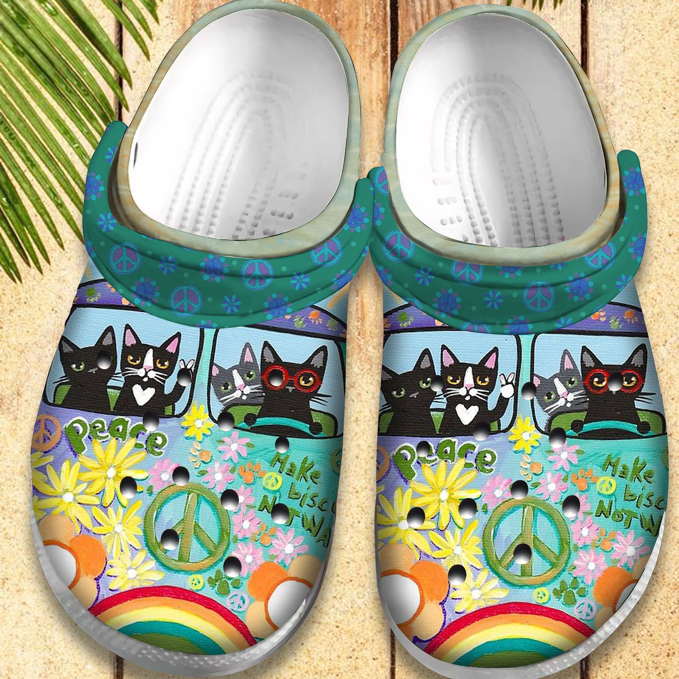 Hippie Vans Bus Crocs Shoes –  &hellip;