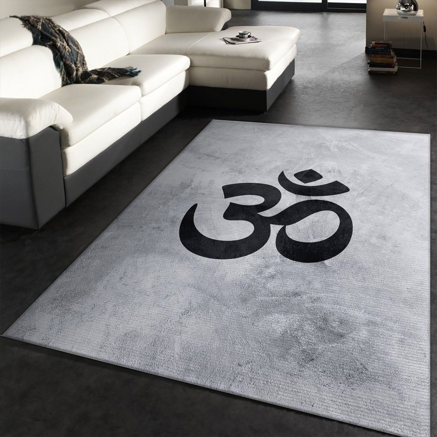 Yoga Om Area Rugs Bedroom Rug Home Decor Floor Decor