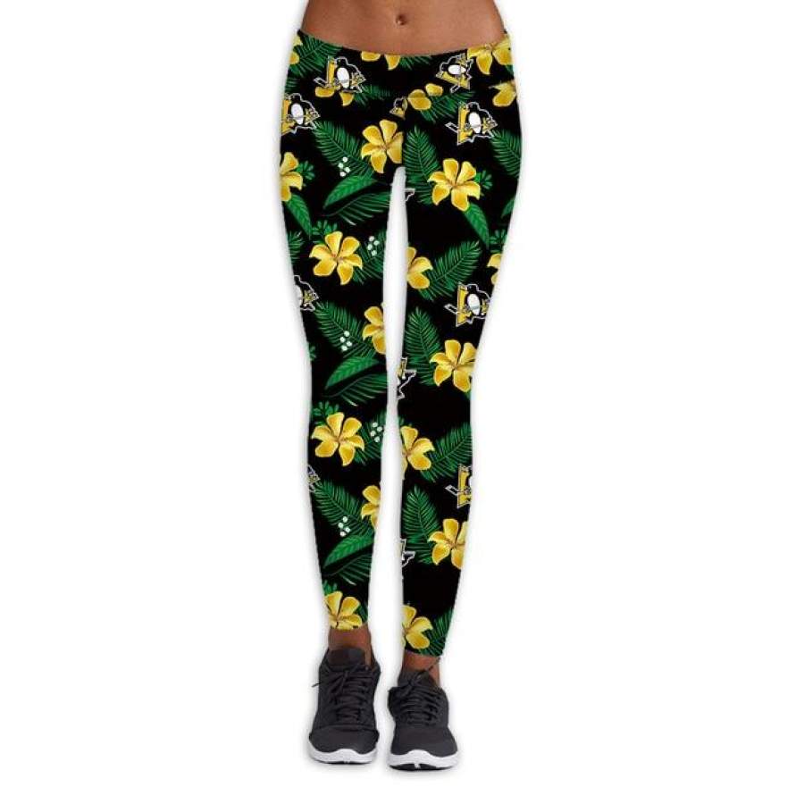 Penguin Pattern Print Women Leggings