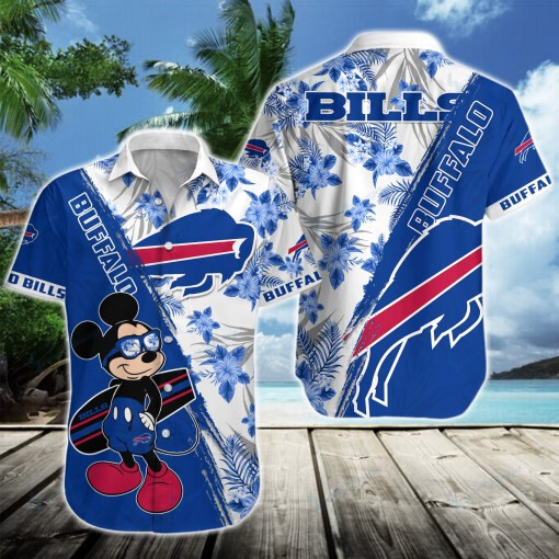 Buffalo Bills Button Shirt Bg827