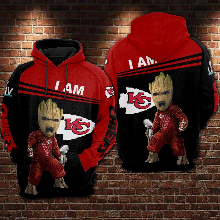 Kansas City Chiefs Hoodie 3D Style3327 All Over Printed