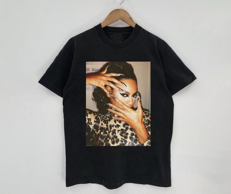 Beyonce Aesthetic Black Shirt, Vintage Beyonce Renaissance World Tour 2023 T-Shirt, Beyonce Shirt