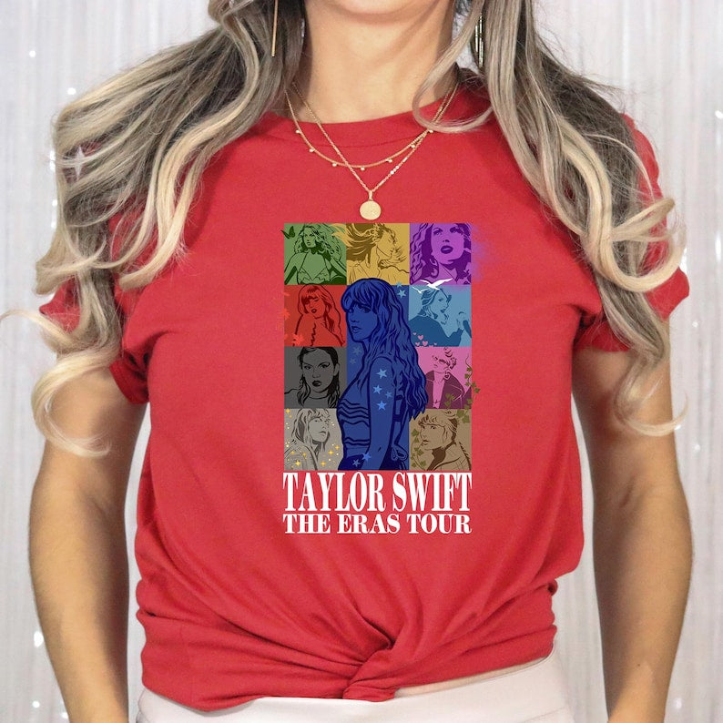 Swiftie Eras Tour Shirt, Taylor Swift Eras Tour T-Shirt, Taylor Shirt, Swift Girls Graphic, Album Tee, Taylor Swift Fan Shirt