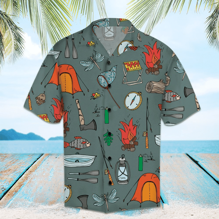 Amazing Camping Hawaiian Shirt | Unisex | Adult | HW5041